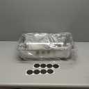 LIHONG Stainless Steel Cat Litter Box,Small Metal Litter Box for Small Cats Hamster Rabbits,No Smell,Non Stick,Easy to Clean(18" Lx14 Wx4 H,M)