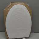 Bemis 1500EC 390 Lift-Off Wood Elongated Toilet Seat, Cotton White (Pack of 1)