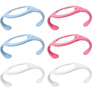 6 Pcs Baby Bottle Handle, Easy to Hold Bottle Holder Designed specifically for Newborns, Making Feeding More Comfortable (Mix)