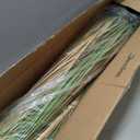 Jexine 2 Pcs Tall Artificial Grass Plant 4 ft Potted Artificial Greenery Floor Plants Faux Pampas Grass Tall in Pot for Housewarming Gift House Garden Bathroom Lobby Outdoor Decoration