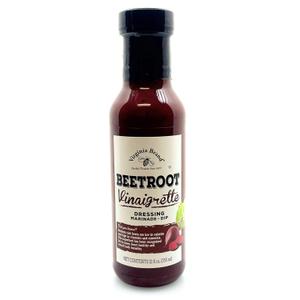4 x Virginia Brand Beetroot Vinaigrette Dressing Marinade and Dip, 12 ounce bottle, (EXP 02/21/26)