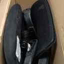 BestOffice | Ergonomic Office Chair | Mid-Back Swivel Desk Chair | Breathable Backrest & Lumbar Support | Adjustable Height | Sponge Seat | Rolling Wheels | Black | for Adults & Women