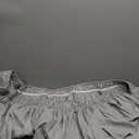 MEILA Wrap Around Bed Skirt Three Fabric Sides Elastic Dust Ruffled 16 Inch Tailored Drop,Easy to Install Fade Resistant-Grey, Queen/King