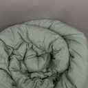 Bedsure King Comforter Set, Dark Olive Green Soft Prewashed Bedding for All Seasons, 3 Pieces GentleSoft Bed Set, 1 Lightweight Comforter (104"x90") and 2 Pillowcases (20"x36")