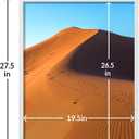 LaVie Home 20x27 Picture Frame for Wall Display, 20x27 White Picture Frame with HD Plexiglas, 20 x 27 Poster Frame 1 Pack, Display Frame for Vertical or Horizontal, Classic Collection