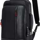 BOPai Intelligent expandable large Smart 15.6 inch Backpack Travel Friendly Water Resistant Anti-Theft Laptop Rucksack with USB Charging Business Laptop Backpack Men Black Multi-Functional