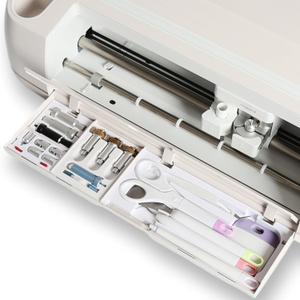 LOPASA Tool Organizer for Cricut Maker 4 Maker 3 and Maker, Blade Storage Accessories and Supplies for Cutting, Cutting Machine Accessories Organization and Storage, Weeding Tools and Blades Organizer