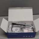 Soap Dispenser for Kitchen Sink with Sponge Holder, Built in Soap Dispenser Pump, Under Counter ABS Pump Head with 38" Extension Tube Kit, Good Suction Power, Chrome