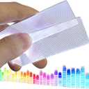 [ RGB & Dynamic Pattern ] led Light Decorations Flexible Helmet Lights Cosplay DIY kit RGB Superhero for Men Gifts - Dynamic Color RGB