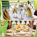 Funnymoom 20 Pcs Base Memo Clip Holder Table Number Card Place Holders Stand Note Paper Clip Centerpieces for Table Party Favors Photo Stand Events Decoration(Baseball)
