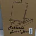 Falling in Art Wooden Tabletop Easel, Beech Wood Sketchbox Desktop Easel for Painting, Portable Art Drawing Easel for Beginners and Professionals