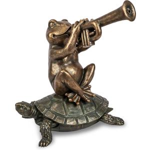 Aquascape Jazz Frog Spitter Fountain for Pond and Garden, 78374