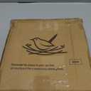 Metal Bird Bath for Outside, 36.2" Height Birdbath Bowl Standing Bird Feeders for Outdoors with 4 Prongs Base Stake, Freestanding Birdfeeders for Garden Yard Lawn Decor (Brown)