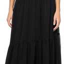 Petal & Pup Women's Eden Maxi Dress, Black, S