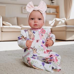 BABESIDE Reborn Baby Dolls - 20-Inch Cute Soft Vinyl Realistic Baby Doll Real Life Baby Dolls with Complete Accessories Perfect for Cuddling, Playtime, and Gift Giving