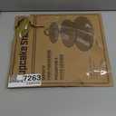 Matte Gold Cupcake Stand, 3-Tier Heart Handle Cardboard Dessert Display Tower, Perfect for Wedding Birthday Party Decorations, Gold 2 Pack