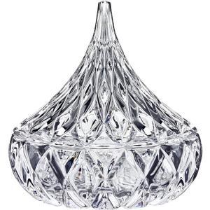 Godinger Hershey Candy Dish, Chocolate Dish, Crystal Decor (Clear) Living Room & Dining Room Decor (Medium)