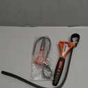 ValueMax 2-piece Strap Wrench Set, Adjustable Oil Filter Wrench with Max Diameter 4" (Small) and 6"(Large) for Shower Head Water Filter, Jar Opener Set (Orange)