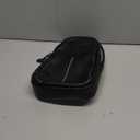 DK86 Genuine Leather Sling Bag for Men and Women Crossbody Small Fanny Packs Chest Travel Backpack Daypack Black