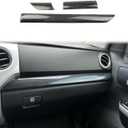 Carbon Fiber Control Dashboard Panel Decor Protective Cover Trims for 2014-2021 Toyota Tundra