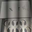 LemonRoad 2 Pack 6 Hole Stainless Steel Squeeze Bottle Template Fits 1/3 Size Food Pan Holds Six 63mm Diameter Bottles for Restaurant Kitchen Sauces Dressings or Condiments Convenient Storage