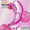 Meifigno Case Designed for Samsung Galaxy S25 Ultra 6.9 inch, [Compatible with MagSafe] [2X HD Screen Protectors] [Glitter Card & Wrist Strap] Full Lens Protection Case for Galaxy S25 Ultra, Hot Pink