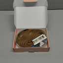 Rich Choices Hair Toppers for Women Real Human Hair 100% Human Remy Toppers for Women with Thinning Clip in NO Bangs Upgrade Extended 2"*6"Lace Base 150% Density 12 Inch # 02 Brown