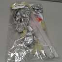 2Set Silver Balloons Stand, Balloons Stands for Table, Silver Balloons Centerpieces for Tables for Birthday, Baby Shower, Wedding, Anniversary Table Party Decorations. With light string