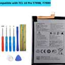 TLp038D1 Replacement Battery Compatible with TCL 10L T770H T770B TCL 10 Lite Alcatel 1s 2020 with Toolkit