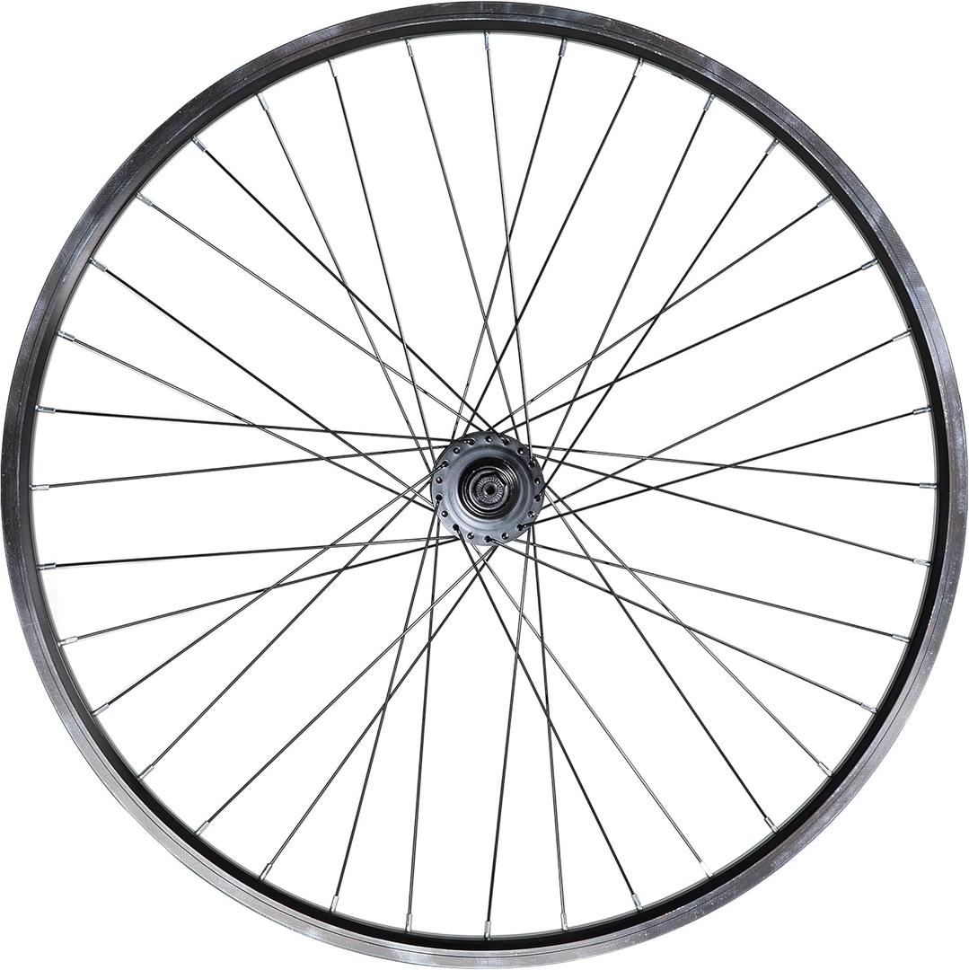 Hiland 26" 27.5" 29" x 1.75" Alloy Bike Rim for 1.75 to 2.215 Inch Tire, Front & Back MTB Wheelset for Dis Brake with 7 Speed Freewheel, Bolt On Axle, Bicycle Accessories for Adult Bikes