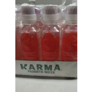 Karma probiotic water. Bbd 07/22/2027