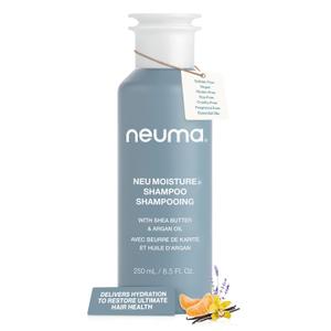 Neuma Neu Moisturizing Shampoo | Hydrating Shampoo with Shea Butter & Argan Oil | Vegan & Color-Safe Formula for All Hair Types to Reduce Dryness & Frizz (8.5 Fl Oz (Pack of 1))