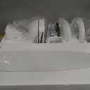 Consciot Ceiling Fan With Lights, 52 Inch Modern Low Profile Ceiling Fan, Remote Control, Quiet Reversible DC Motor, Dimmable 3 Color, 4 Double Finish Blades, Flush Mount, Indoor Only, White