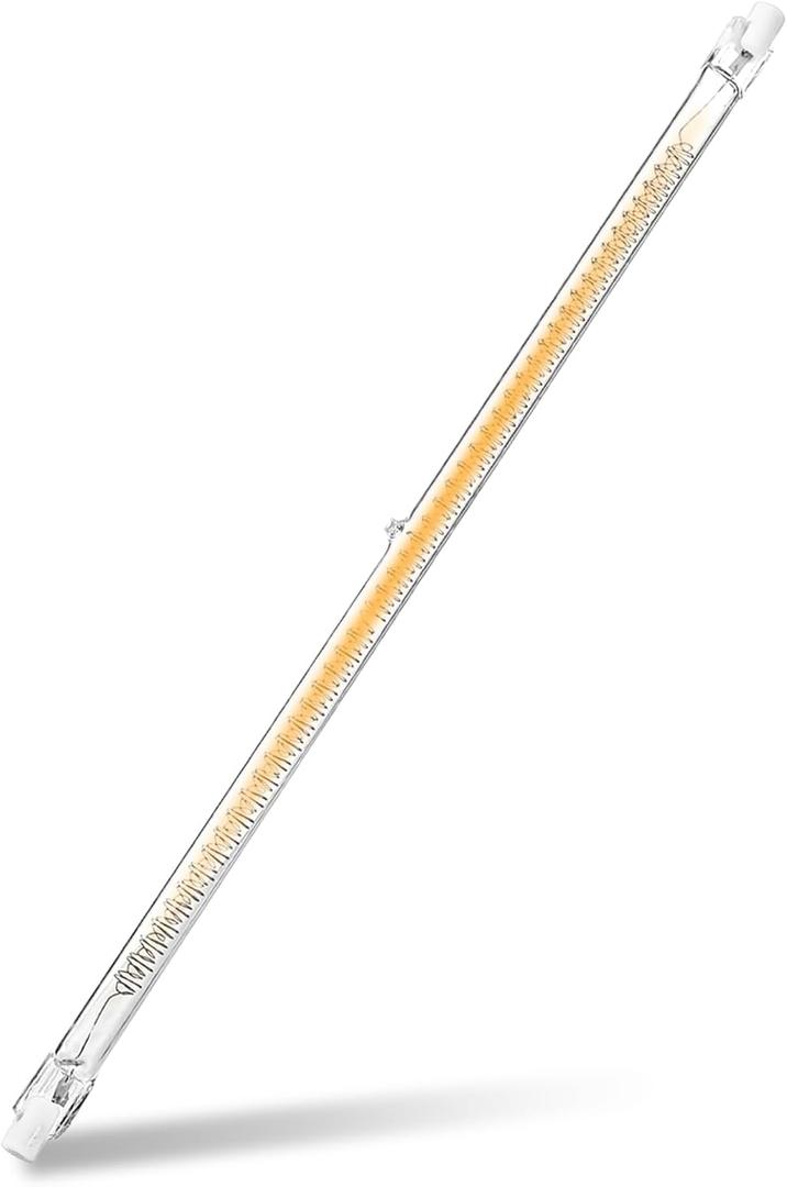 400W Chicken Coop Heater Bulb, Replacement Bulb Accessories for Chicken Heat Lamp, Brooder Heater Tubes for Chicks, Poultry, Pets, Pack of 1 