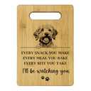 Qeheb Goldendoodle Cutting Boards for Kitchen, Goldendoodle Gifts, Bamboo Cutting Board Dog, Every Meal You Make Every Bite You Take Doodle Dog Decorative Cutting Boards for Kitchen