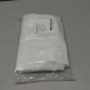 NICETOWN White Sheer Curtains 63 inch Length for Bedroom, Rod Pocket Translucent Voile Sheer Airy & Breathable Curtain Panels for Flat/Apartment, 2 Pieces, 60" W