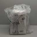 HOW'S MY HOUSE Wearable Heated Blanket with Sleeves and Foot Pocket, 52"x72" Electric Blanket for 6 Heat Settings, 12Hour Timer, Flannel & Sherpa, French Gray