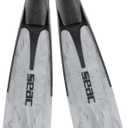 Seac Shout, Long Fins for Scuba Diving, Spearfishing and Freediving, Made in Italy (Size 11-12)