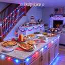 JMEXSUSS Red White and Blue Rope Lights Plug in, Rope Lights for 4th of July Decorations, Patriotic Lights Outdoor Indoor Waterproof for Independence Day