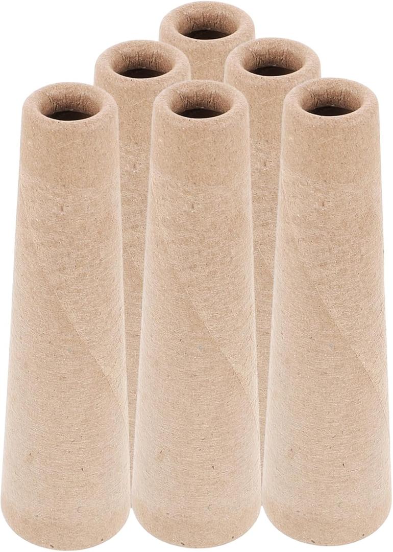 OHPHCALL 5pcs Wool Winding Tube Reliable Yarn Ball Winding Tube Yarn Ball Winding Supplies Cardboard Tube Wool Winder DIY Knitting Tube Kitting Winder Weave Tube to Rotate Paper Accessories