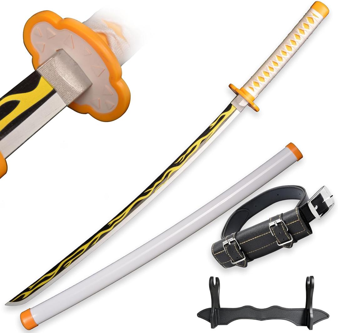 SV Anime Demon Slayer Sword Katana 41 Inch Decorative Collectible Gift Cosplay Sword Various Styles 