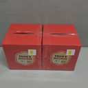 Tissue Box Cover, Red - Pack of 2