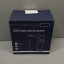 Amazon.com: KIDISLE Hot & Iced Coffee Maker with Bold Setting, Single Serve Coffee Maker for K Cup and Grounds, 6-14 Oz Brew Sizes, 50 Oz Removable Water Tank, One Cup Coffee Machine with Reusable Filter, Black: Home & Kitchen