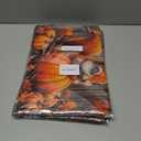 2 x Pumpkin Squirrel Fall Table Runner 108 Inch Seasonal Autumn Thanksgiving Kitchen Dining Room Table Decorations for Home Party Decor