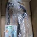 Hugo Mobility 731-840 Adjustable Quad Walking Cane, Ebony
