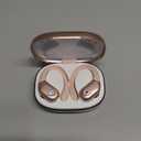 Wireless Earbud, 75H Bluetooth 5.4 Headphones Sport IP7 Waterproof, Running Wireless Earphones with ENC Noise Canceling Mic, 3D Bass Over Ear bud with Earhooks for Android, iOS, Workout, Gym, Rosegold