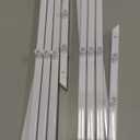 Foldable Drying Rack Clothing, 3-Tier Portable Clothes Drying Racks for Indoor & Outdoor, Anti-Rust Compact Laundry Rack Collapsible, White 29" D x 14" W x 41" H