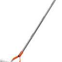  Thatch Rake Scarifying Rake Leaf Rake Adjustable Rake Head Dethatcher Rake Steel Dethatching Rake for Grass Grooming 10 Pack