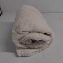 Bedsure Waterproof Dog Blankets for Large Dogs - Soft Pet Cat Blanket Corduroy Fleece for Couch Bed Protector Washable, Cozy Calming Reversible Furniture Protection for Puppy,50"x60", Cream (XL(50x60")-1pc)