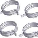 4PCS Upper & Lower Radiator Hose Clamps Kit for Honda Accord Civic CRV Fit Odyssey Replace 19511-PH7-003 19511PH7003